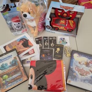 NWT Disney DVDs toys collectibles